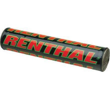 Renthal promotion sx pad handlebar губка (240 мм) командний випуск колір чорний/червоний/зелений з логотипом renthal promotion