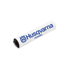 Tecnosel (blackbird) накладка на кермо (поперечина) традиційна husqvarna vintage white, логотип husqvarna