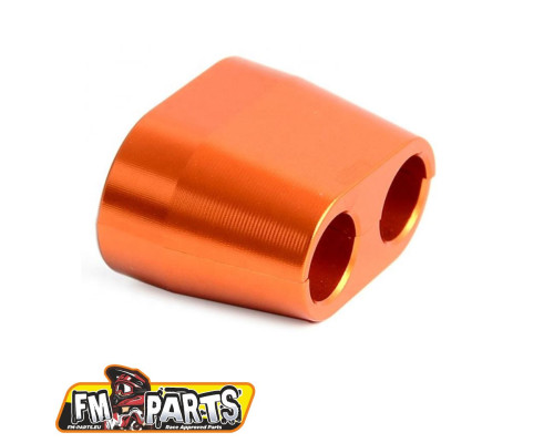 FM-PARTS ПОСИЛЕНА ЗАЩИТА тросІКА ДРОСЕЛЬНОЇ ЗАСЛІНКИ KTM / HUSQVARNA / GAS-GAS '18-'23 КОЛІР ОРАНЖЕВИЙ