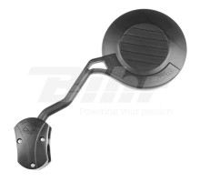 V parts (vicma) універсальне дзеркало ліве чорне на кермо (e715)