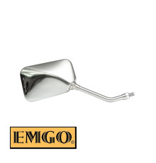 Дзеркало хромоване emgo 2024/12 HONDA shadow 125, cb 250 hornet, cb 400, cbf 500 fx '13-'18, cb 600 f hornet '04-'06 праве (oem: 88210-mbz-koo) (eh164i)