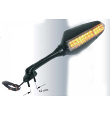 Крайнє праве дзеркало suzuki gsxr 1000 (05-06), gsxr 600/750 (06)