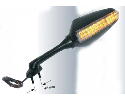 Крайнє праве дзеркало suzuki gsxr 1000 (05-06), gsxr 600/750 (06)
