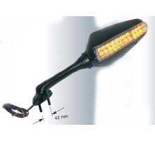 Крайнє праве дзеркало suzuki gsxr 1000 (05-06), gsxr 600/750 (06)