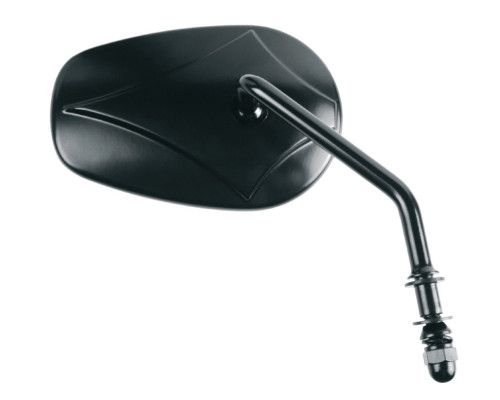 Дзеркало vicma harley davidson праве чорне різьблення m10 (e278d) (e278d)