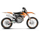 Наклейки blackbird kit + чохол на сидіння ktm sx/sx-f '19-'22, exc/exc-f '20-'23 dream 4 колір помаранчевий чорний