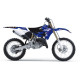 Набір наклейок blackbird + чохол на сидіння YAMAHA yz 125/250 '15-'21 dream 4 колір синій чорний