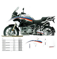 Набір наклейок blackbird bmw r 1200gs adventure '14-'18 (класична лінія)