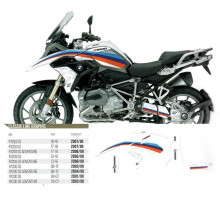 Набір наклейок blackbird bmw r 1200gs adventure '14-'18 (класична лінія)