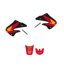 Набір наклейок (стікерів) blackbird HONDA cr 125 '98-'99, cr 250r '97-'99 репліка oem HONDA