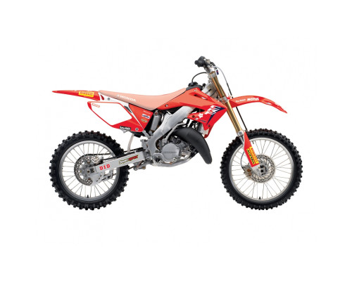 Набір наклейок (стікерів) blackbird HONDA cr 125r '00-'07, cr 250r '02-'07 replica team hrc 24