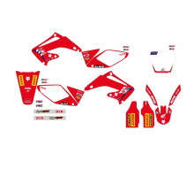 Набір наклейок (стікерів) blackbird HONDA cr 125r '00-'07, cr 250r '02-'07 replica team hrc 24