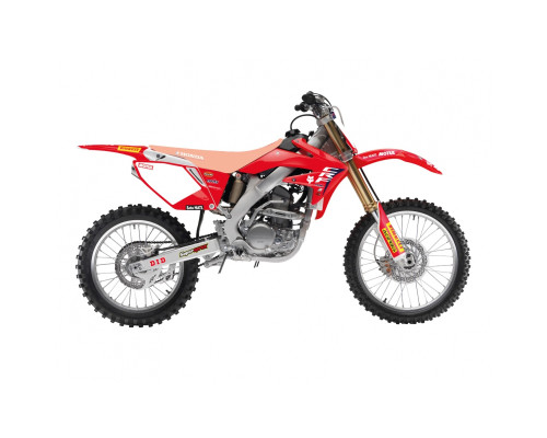 Набір наклейок (стікерів) blackbird HONDA crf 250r '04-'09, crf 250x '04-'21 replica team hrc