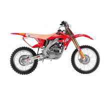 Набір наклейок (стікерів) blackbird HONDA crf 250r '04-'09, crf 250x '04-'21 replica team hrc