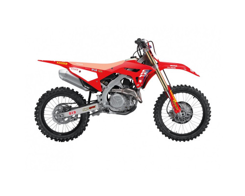 Набір наклейок (стікерів) blackbird HONDA crf 250r '18-'21, crf 450r '17-'21, crf 450x '17-'24 HONDA replica team hrc 24