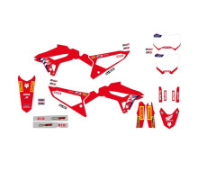 Набір наклейок (стікерів) blackbird HONDA crf 250r '22-'24, crf 450r '21-'24 replica team hrc 24