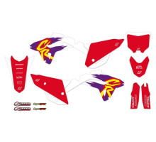 Набір наклейок (стікерів) blackbird HONDA crf 250r '22-'24, crf 450r '21-'24 ретро