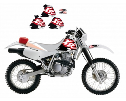 Набір наклейок blackbird HONDA xr 250/350 '88-'95 оригінал (17)