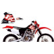 Набір наклейок blackbird HONDA xr 250/400 '96-'04 оригінал (17)