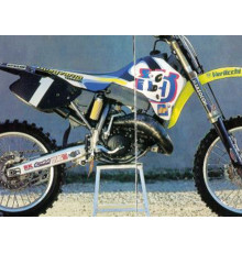 Набір наклейок blackbird husqvarna cr/wr 125/250 '98-'99 replica team husqvarna maddii 1998
