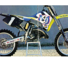 Набір наклейок blackbird husqvarna cr/wr 125/250 '98-'99 replica team husqvarna maddii 1998