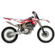 Набір наклейок blackbird husqvarna te/tc 250/450/510 '05-'07 dream 4 колір червоний білий