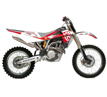 Набір наклейок blackbird husqvarna te/tc 250/450/510 '05-'07 dream 4 колір червоний білий