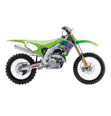 Набір наклейок (декалей) kawasaki kx 250f '21-'23, kx 450f '19-'24 ретро