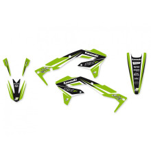 Набір наклейок blackbird kawasaki kx 450f '16-'18 dream 4 кольори зелений чорний