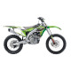 Набір наклейок blackbird kawasaki kx 450f '16-'18 dream 4 кольори зелений чорний