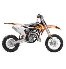 Набір наклейок (вінірів) blackbird ktm sx 65 '16-'23 dream 4 кольори помаранчевий білий чорний
