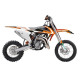 Набір наклейок (вінірів) blackbird ktm sx 65 '16-'23 dream 4 кольори помаранчевий білий чорний
