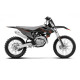 Набір наклейок (декалей) blackbird ktm sx/sx-f '19-'22, exc/exc-f '20-'23 колір чорний сірий матовий