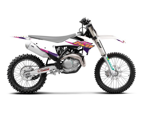 Набір наклейок (вінірів) ktm sx/sx-f '19-'22, exc/exc-f '20-'23 retro ktm
