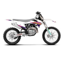 Набір наклейок (вінірів) ktm sx/sx-f '19-'22, exc/exc-f '20-'23 retro ktm