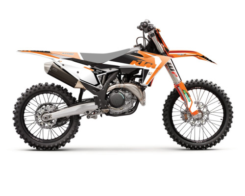 Набір наклейок (стікерів) blackbird ktm sx/sx-f '23, exc/exc-f '24 dream 4