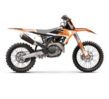 Набір наклейок (стікерів) blackbird ktm sx/sx-f '23, exc/exc-f '24 dream 4