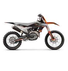 Набір наклейок (вінірів) blackbird ktm sx/sx-f '23, exc/exc-f '24 матовий чорний ktm