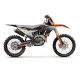 Набір наклейок (вінірів) blackbird ktm sx/sx-f '23, exc/exc-f '24 матовий чорний ktm