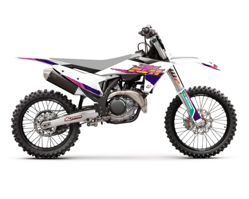 Набір наклейок (вінірів) ktm sx/sx-f '23, exc/exc-f '24 ретро