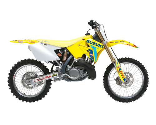 Набір наклейок (декалей) blackbird suzuki rm 125/250 '01-'24 replica ksrt resЗАДНІe 22