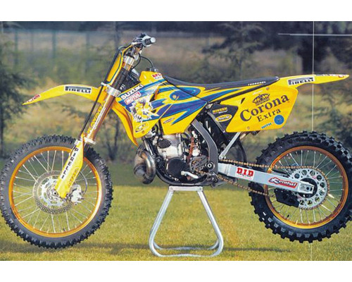 Набір наклейок (стікерів) blackbird suzuki rm 125/250 '01-'24 replica team suzuki 2001
