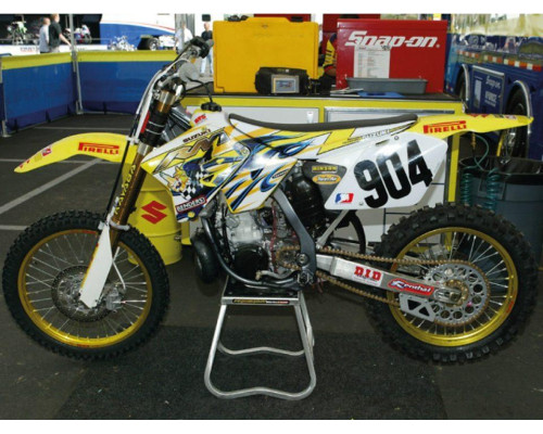 Набір наклейок (стікерів) blackbird suzuki rm 125/250 '01-'24 replica team suzuki 2003