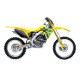 Набір наклейок (декалей) blackbird suzuki rmz 250 '10-'18 репліка suzuki ksrt resЗАДНІe 22