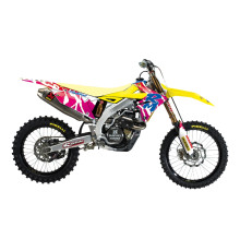 Blackbird набір наклейок (вінірів) suzuki rmz 250 '19-'24, rmz 450 '18-'24 retro suzuki