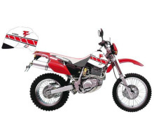 Набір наклейок (стікерів) blackbird YAMAHA tt 350 '87-'96 dream 3 колір білий червоний