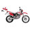 Набір наклейок (стікерів) blackbird YAMAHA tt 600r 