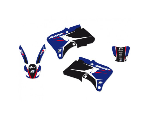 Набір наклейок (стікерів) blackbird YAMAHA wr 250/400/426f '98-'02 dream 4 колір синій чорний