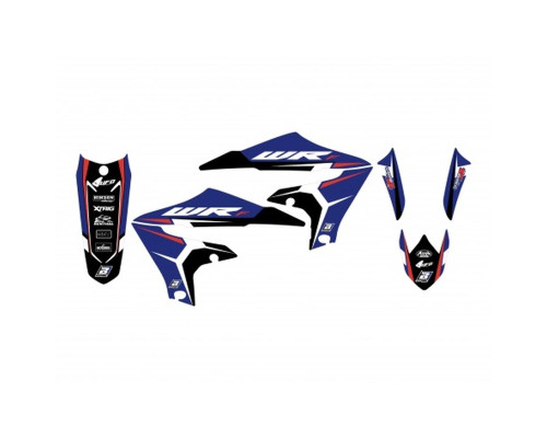 Набір наклейок (стікерів) blackbird YAMAHA wr 250f '20-'23, wr 450f '19-'23 dream 4