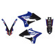 Набір наклейок (декалей) blackbird YAMAHA yz 125/250 '22-'24 dream 4 колір синій чорний